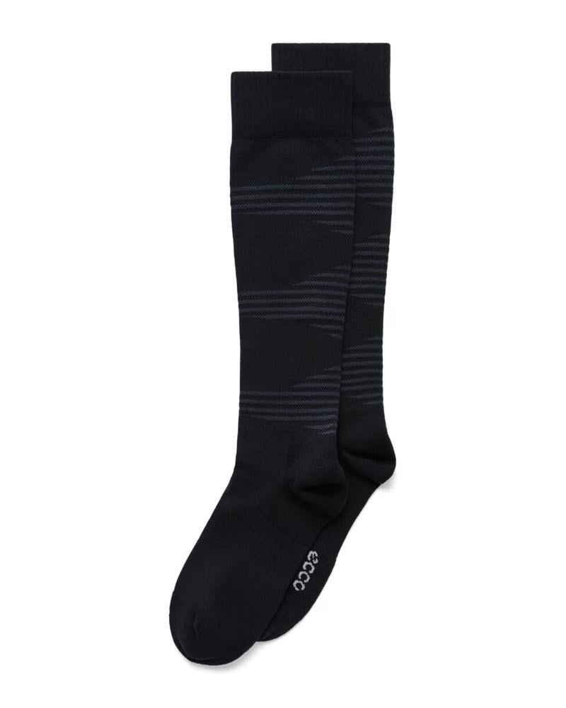 Black ECCO Tech Travel Sock