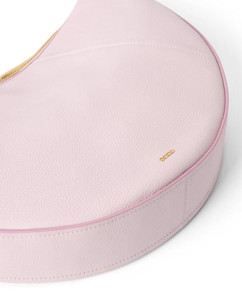 Pink ECCO Fortune Bag L Soft Pebbled Leather