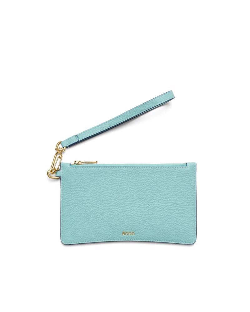 Mavi ECCO Wristlet Soft Pebbled Leather