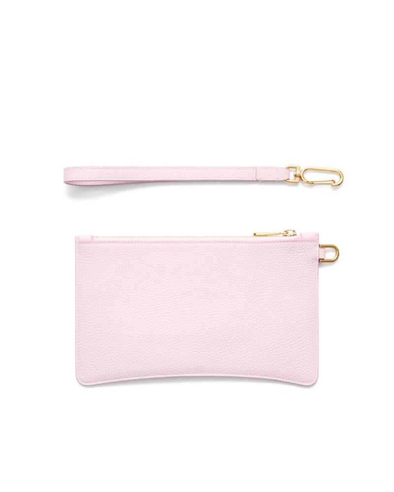 Pembe ECCO Wristlet Soft Pebbled Leather | Ecco
