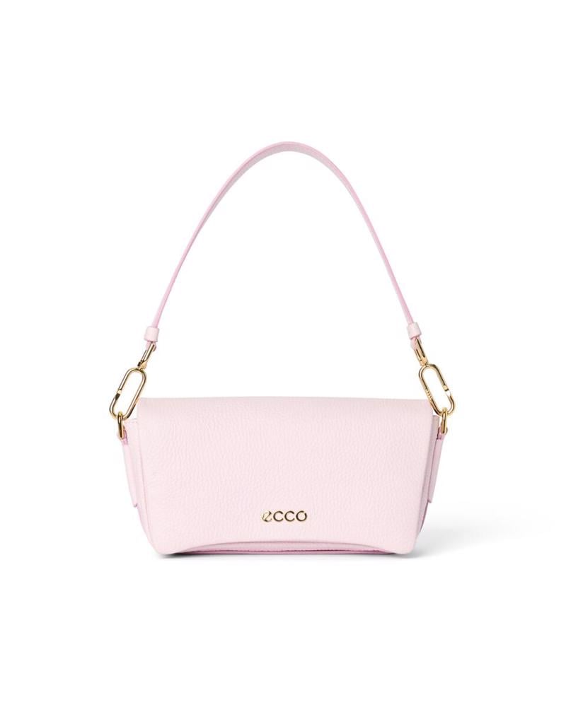 Pink ECCO Pinch Bag M Soft Pebbled Leather