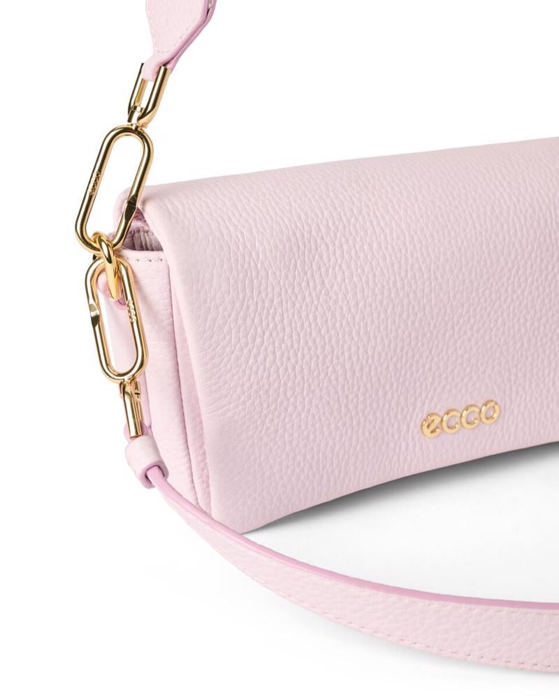 Pink ECCO Pinch Bag M Soft Pebbled Leather