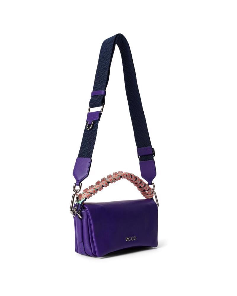 Purple ECCO Pinch Bag M Soft Smooth
