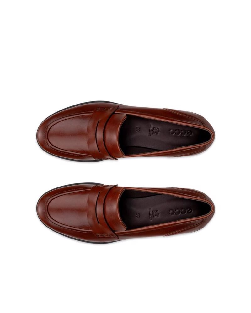 Brown Dress Classic 15 Cognac