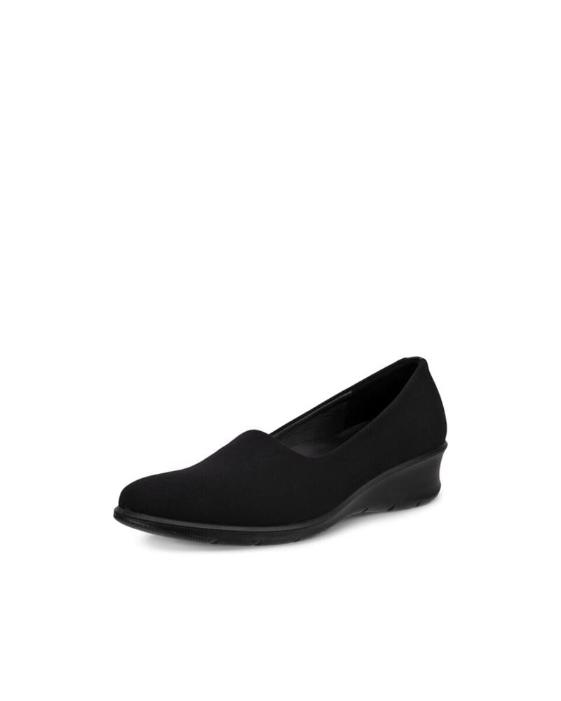 Black Felicia Black/Black Textile/Feather