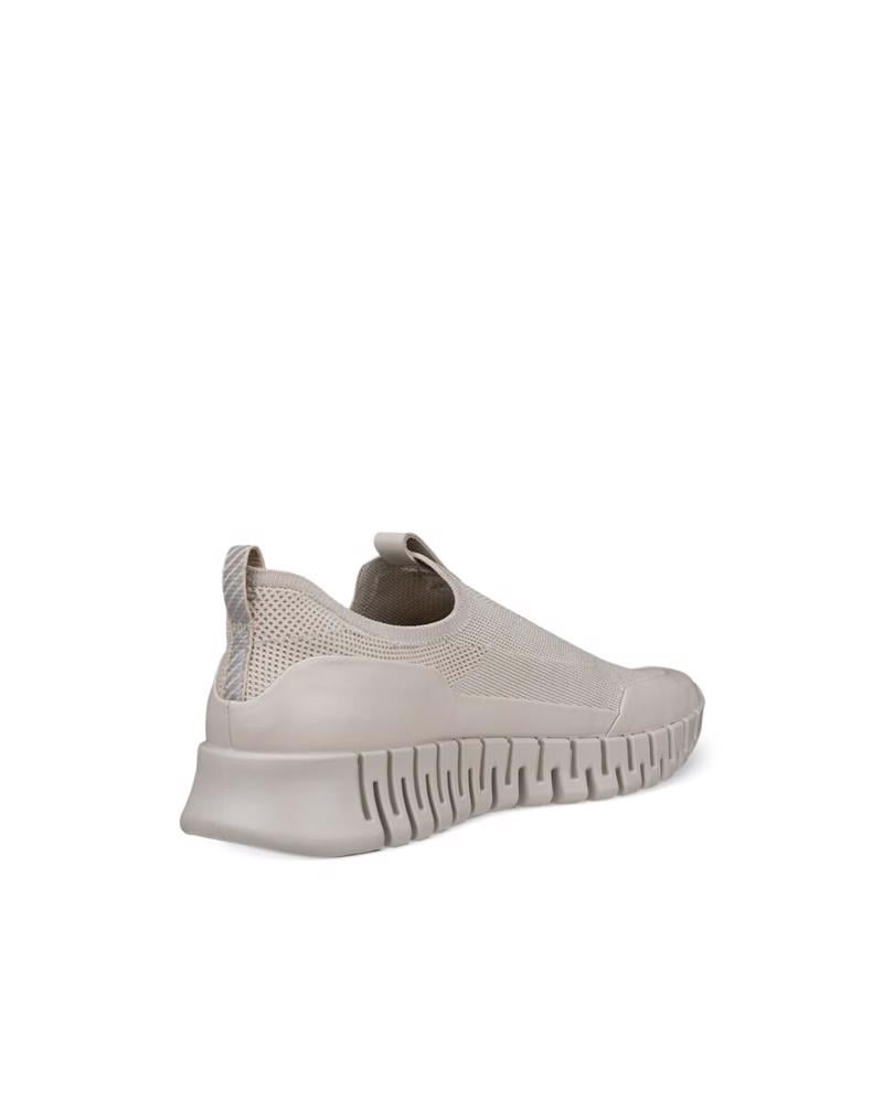 Beige ECCO Gruuv W Gravel