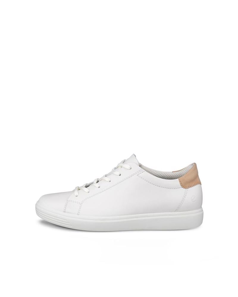 White ECCO Classic Sneaker W White