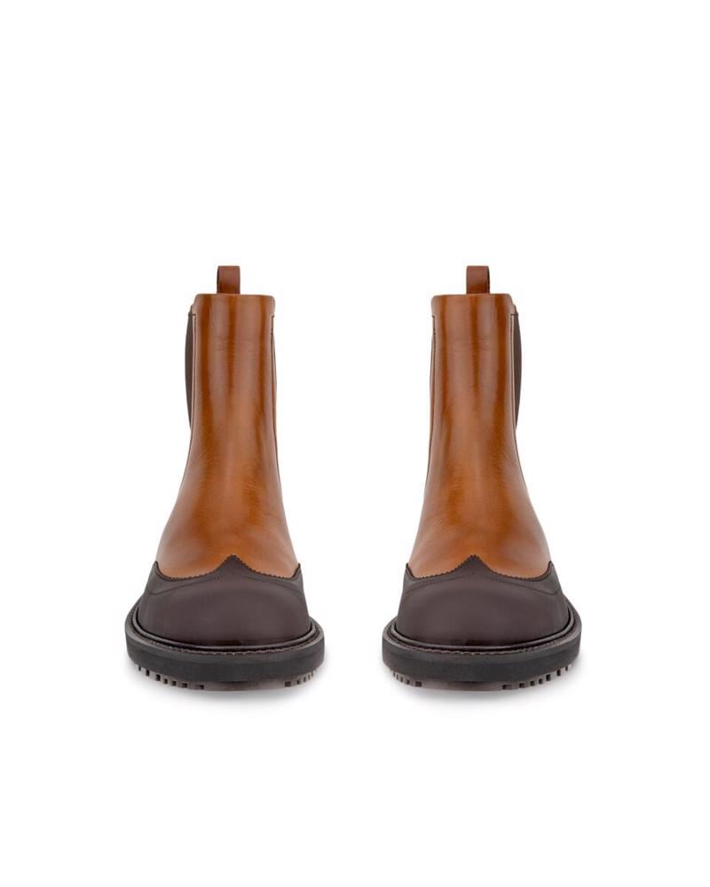Brown ECCO Metropole Oslo W Amber