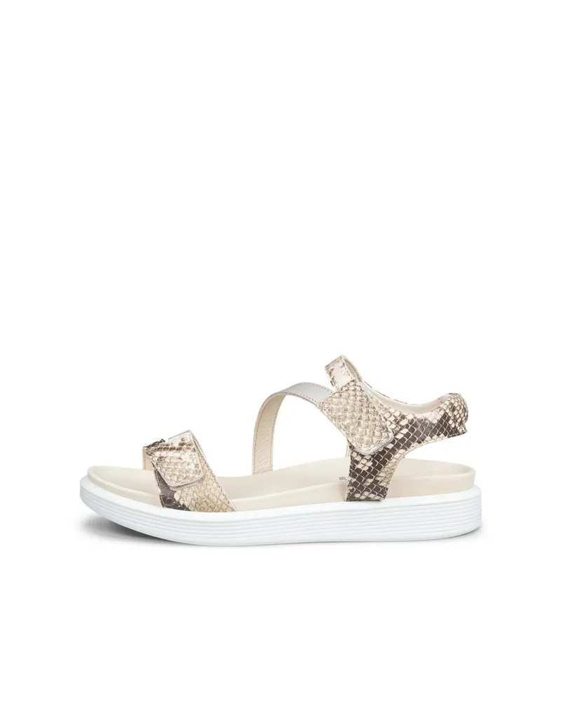 Altın ECCO Soft Sandal