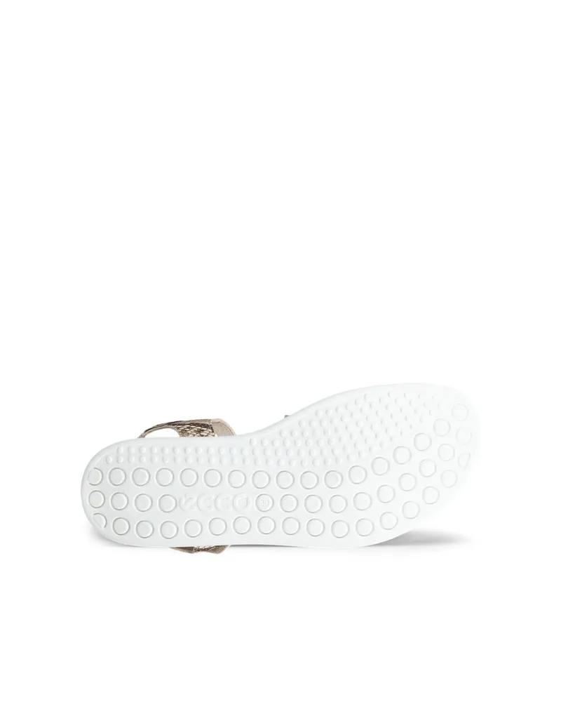 Altın ECCO Soft Sandal