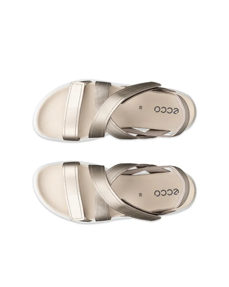 Altın ECCO Soft Sandal