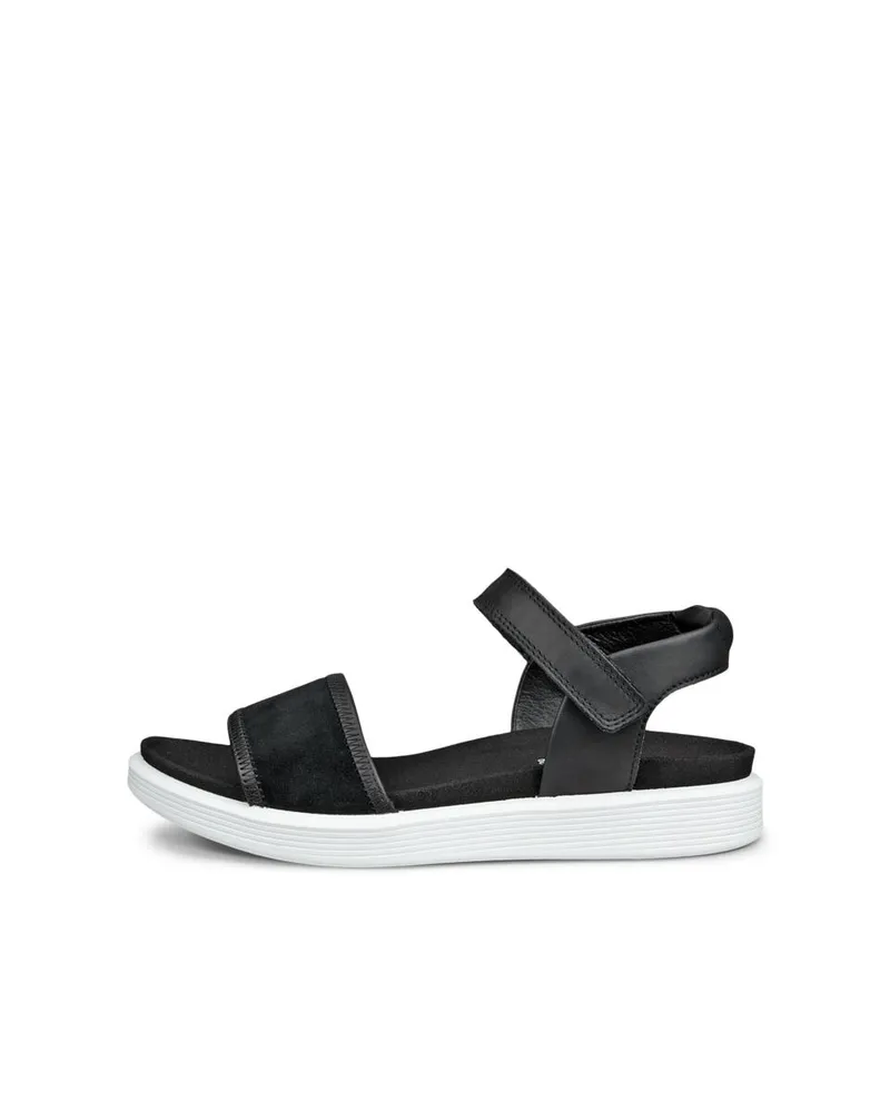 Siyah ECCO Soft Sandal