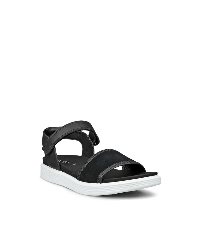 Siyah ECCO Soft Sandal