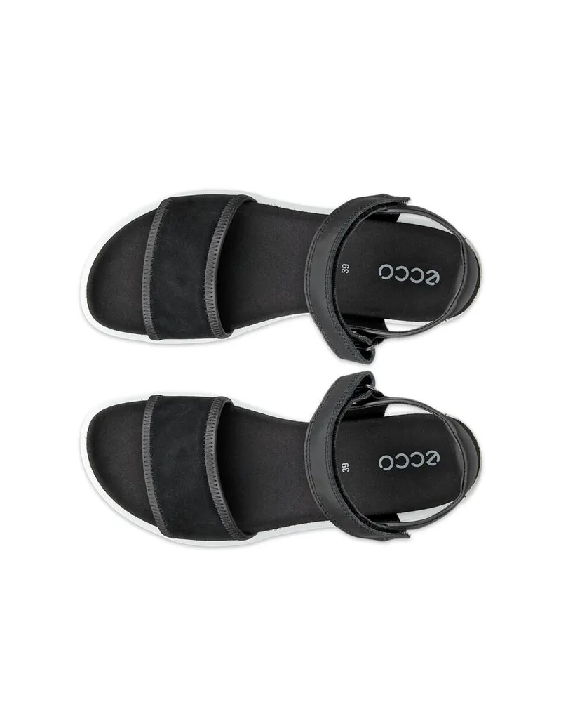 Siyah ECCO Soft Sandal
