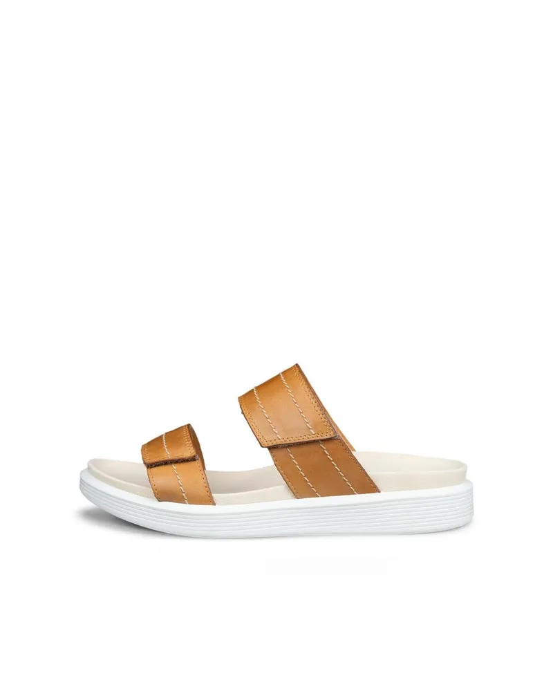 Brown ECCO Soft Sandal W Lion