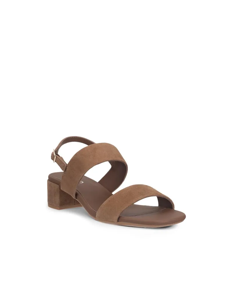 Brown ECCO Liva Sandal 35 Camel