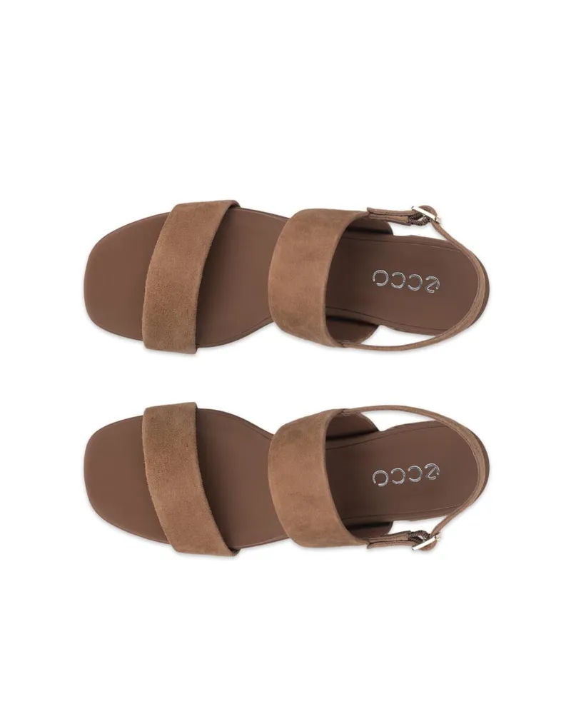 Brown ECCO Liva Sandal 35 Camel