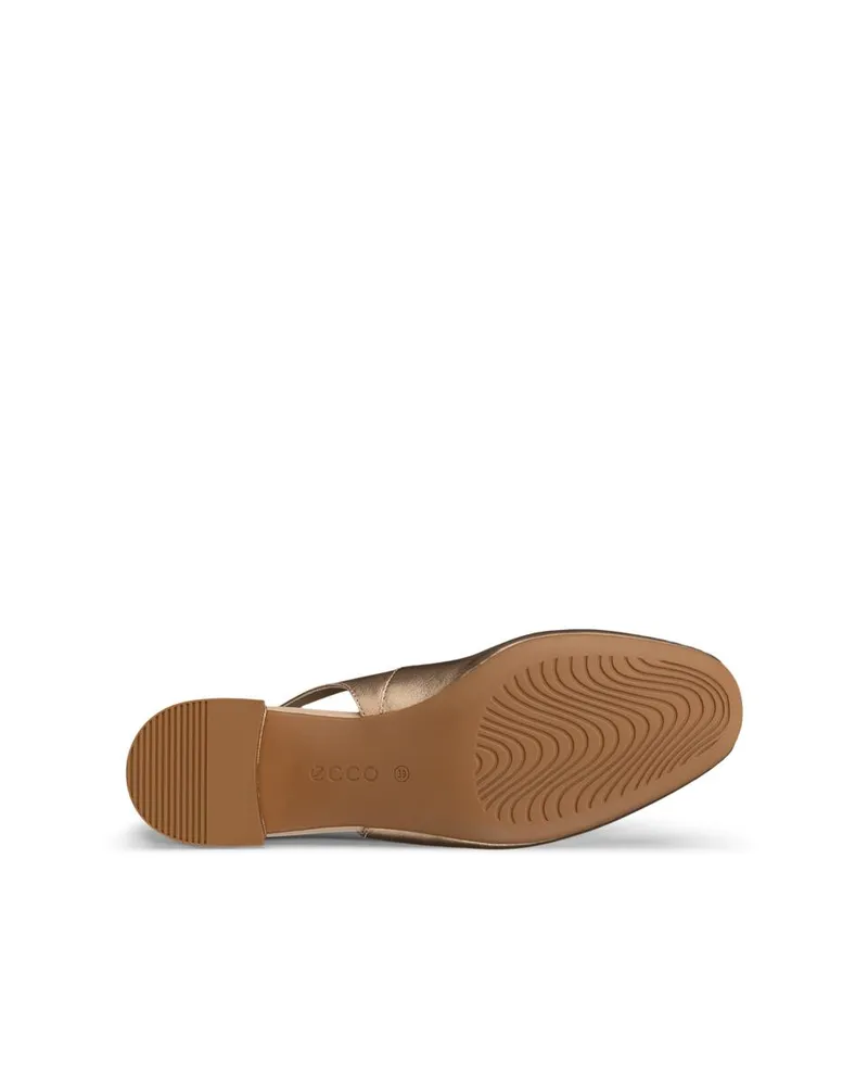 Yellow ECCO Liva 35 Nature Foil