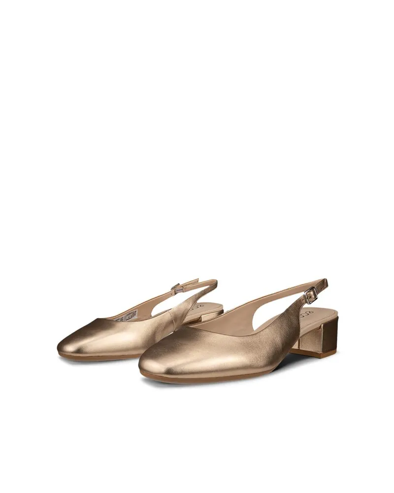 Yellow ECCO Liva 35 Nature Foil