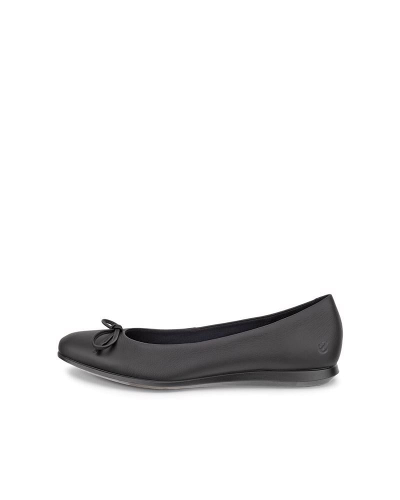 Black ECCO Touch Ballerina 2.0 Black