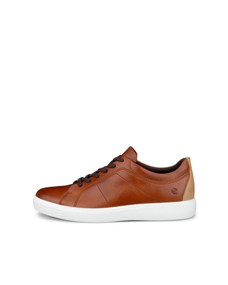 Brown ECCO Classic Sneaker M Cognac