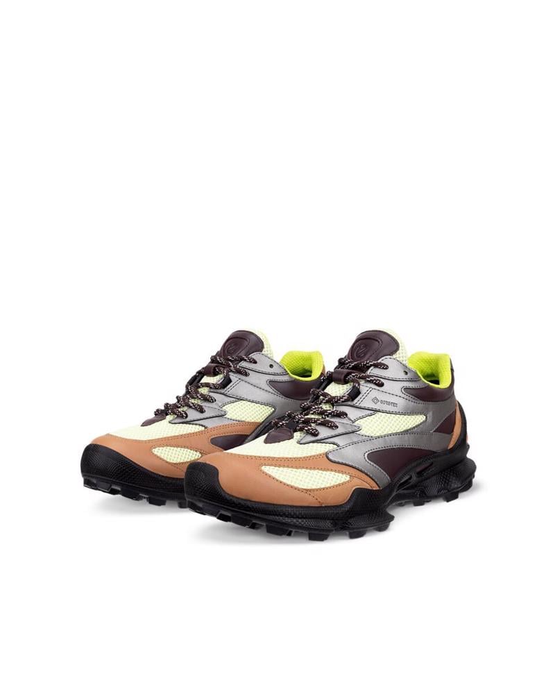Multicolour ECCO Biom C-Trail M Lime Cream