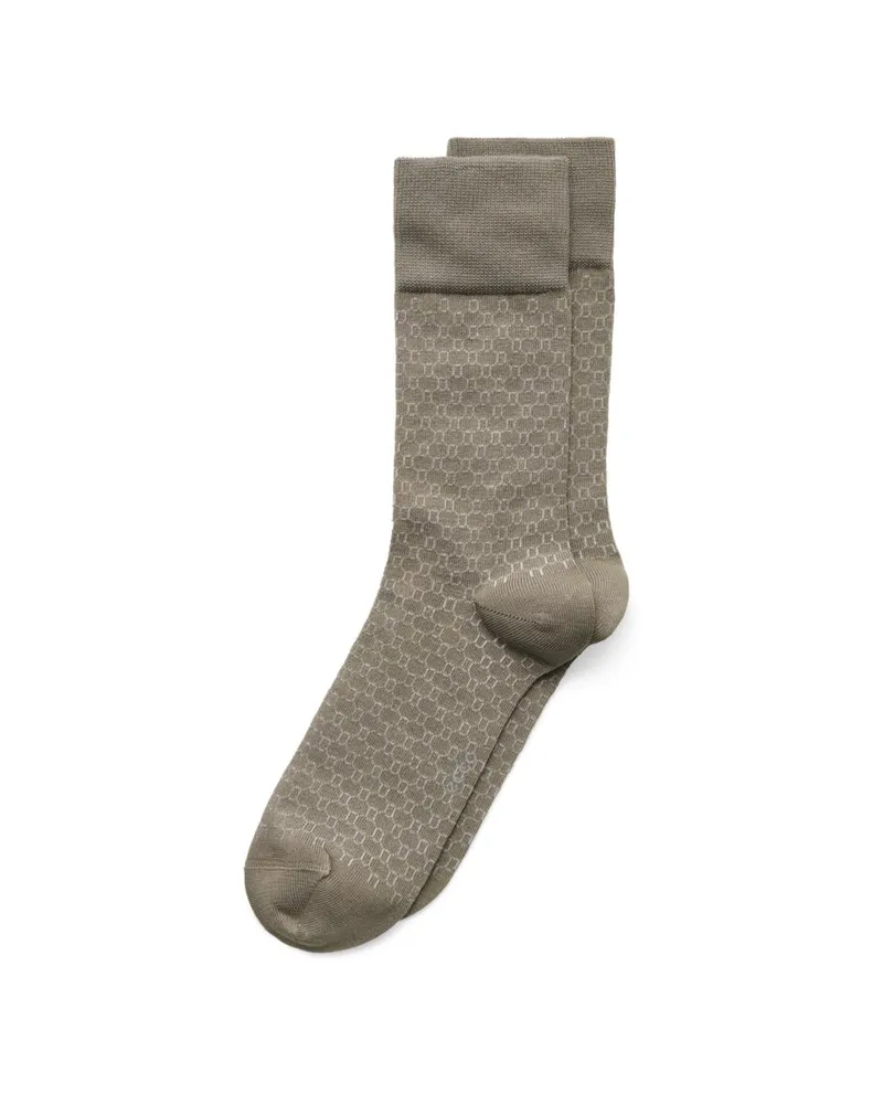 Green ECCO Classic Honeycomb Mid Cut