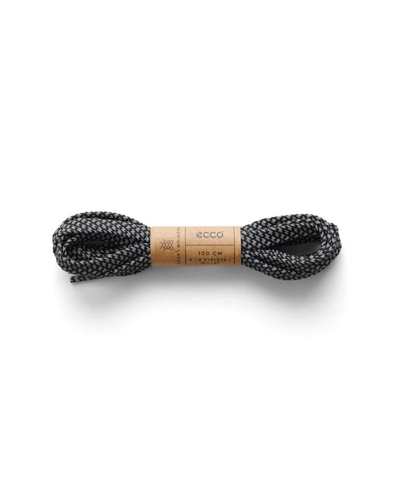 Black ECCO Reflective Lace
