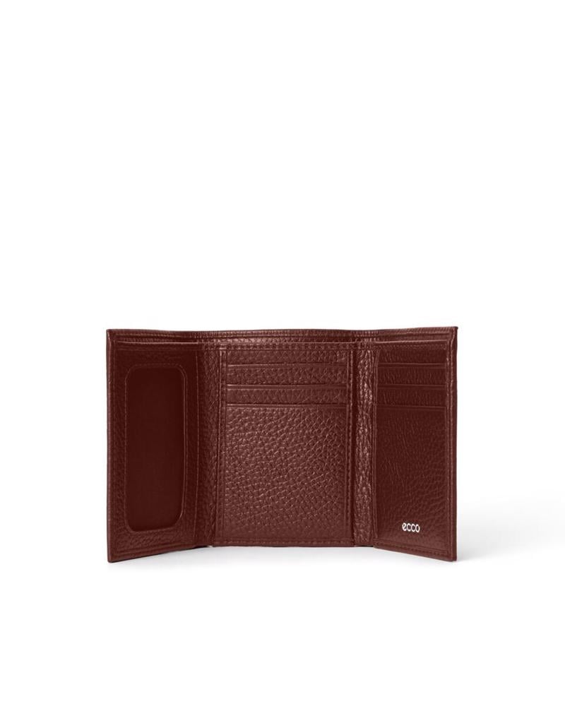 Kahverengi ECCO Essential Tri Fold Wallet