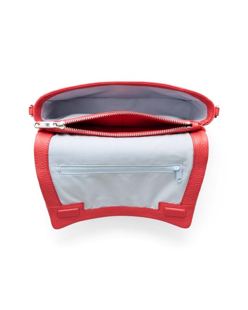 Kırmızı ECCO Pinch Bag M Soft Pebbled Leather