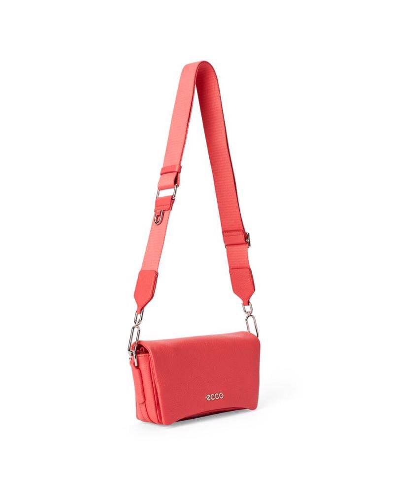 Kırmızı ECCO Pinch Bag M Soft Pebbled Leather