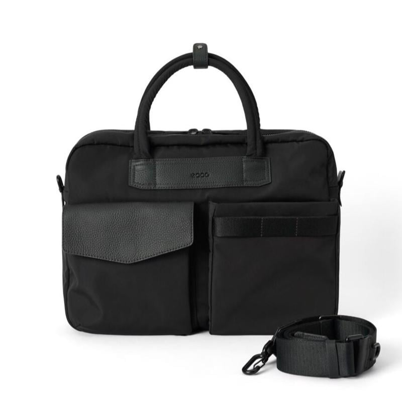 Siyah ECCO Voyager 12hr Folio Bag