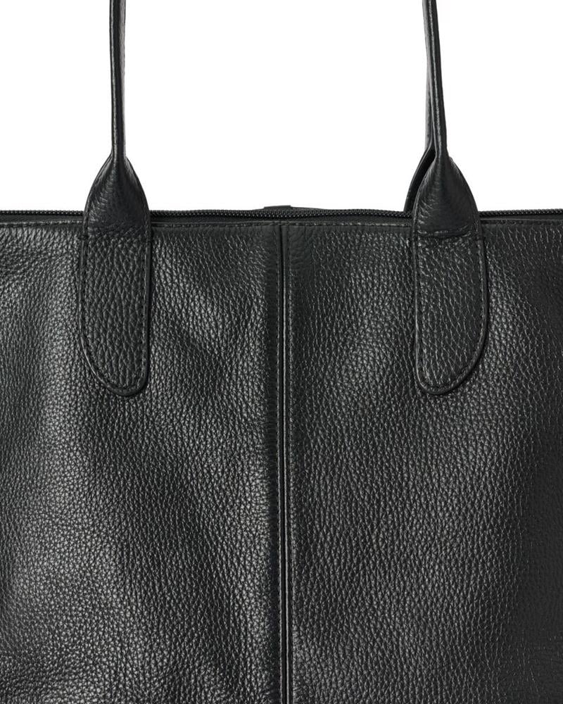 Siyah ECCO Tote Go Light Soft Leather