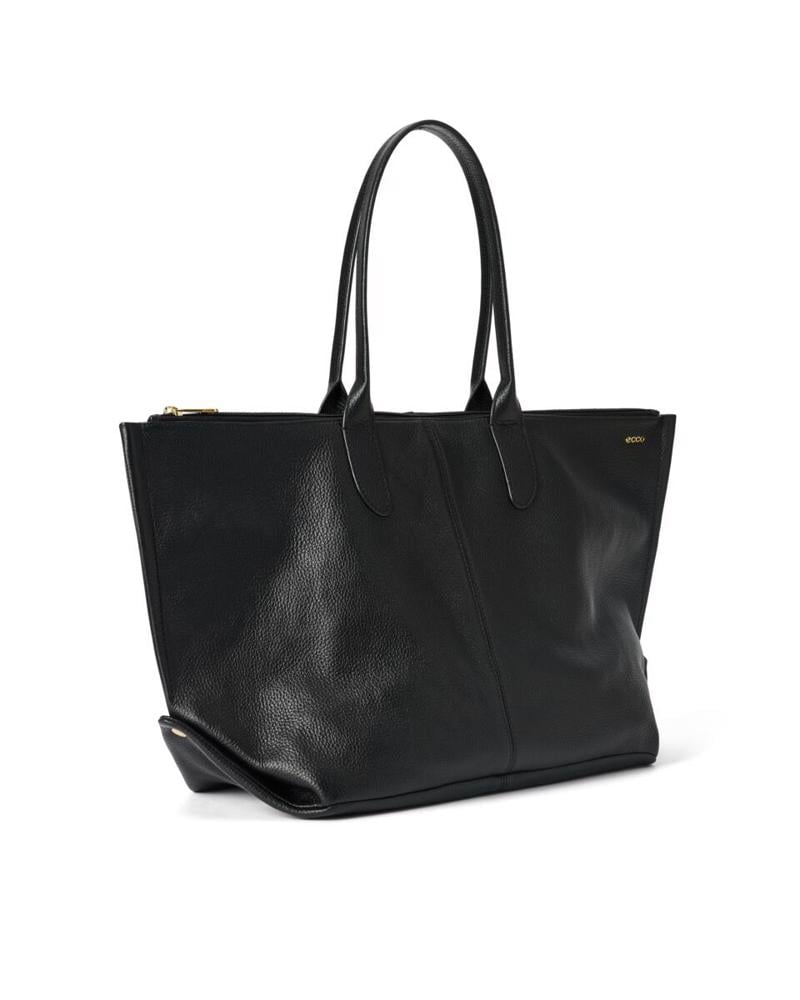Siyah ECCO Tote Go Light Soft Leather