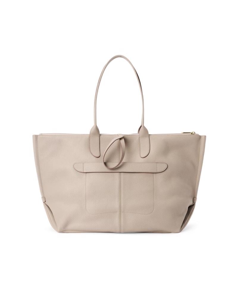 Bej ECCO Tote Go Light Soft Leather