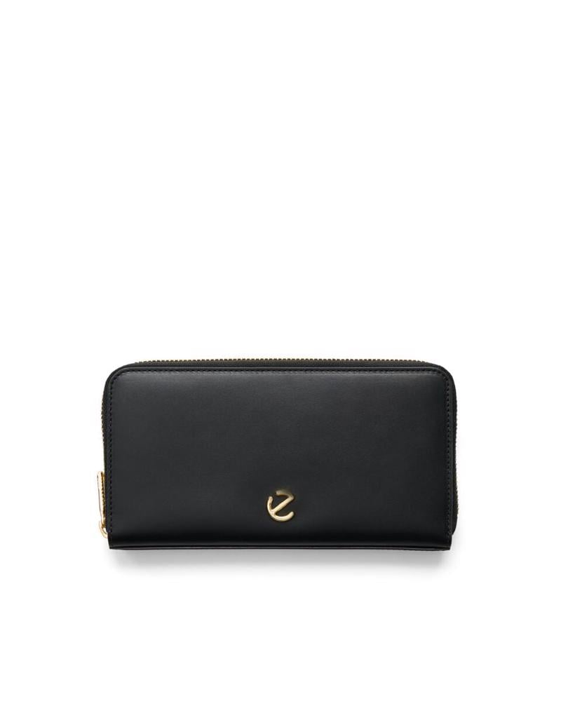 Black ECCO Wallet E Wave Continental