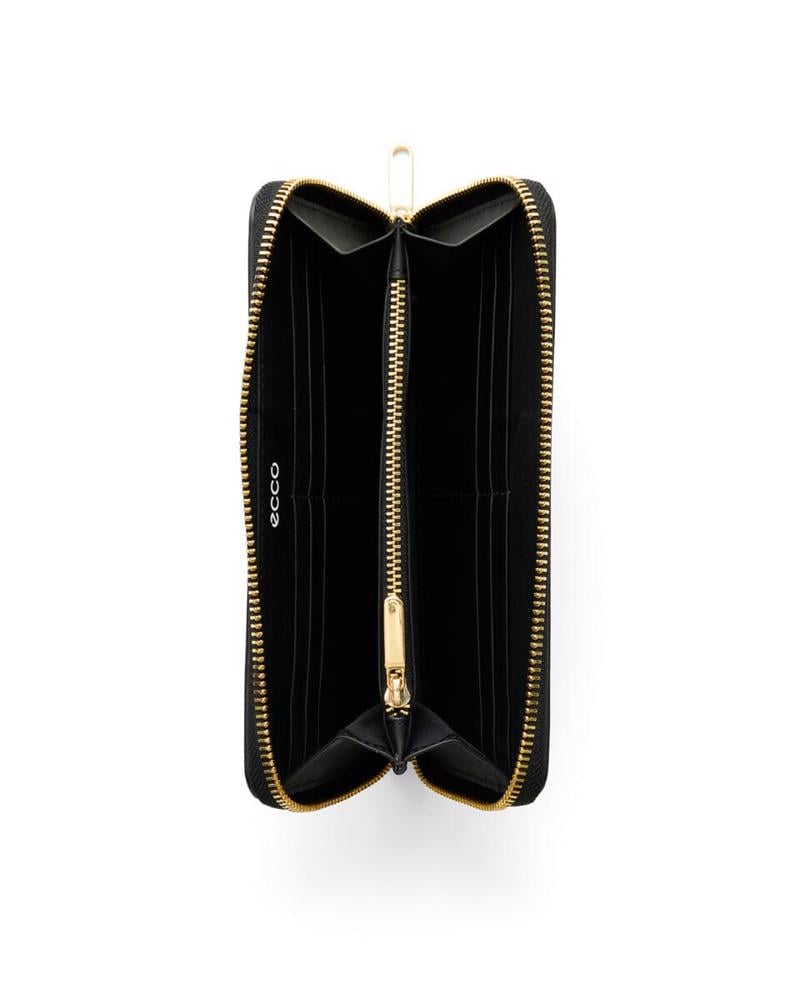 Siyah ECCO Wallet E Wave Continental